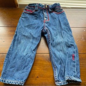 Super cute Coogi toddler 2t pants with bulldog accent